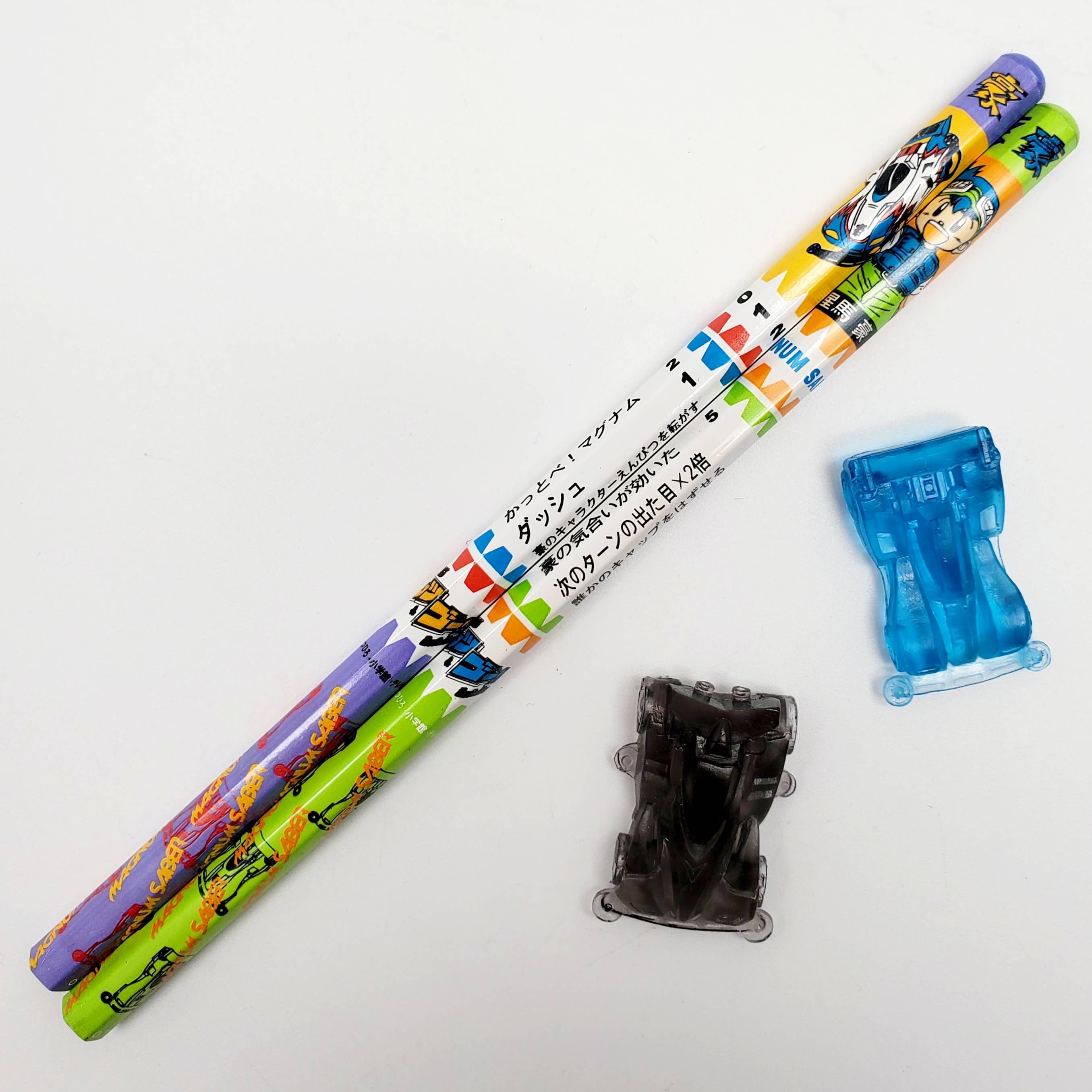 爆走兄弟レッツ ゴー ミニ四駆レースえんぴつ 07 マグナムセット Hlj Co Jp