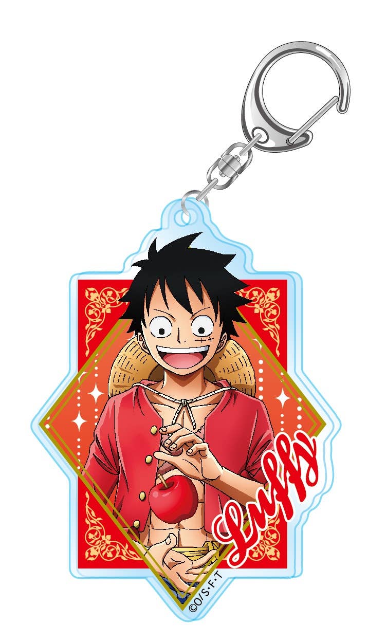 ONEPIECE ワンピース　ルフィ　アクリルキーホルダー　LOG1 pc_detail_0.jpg