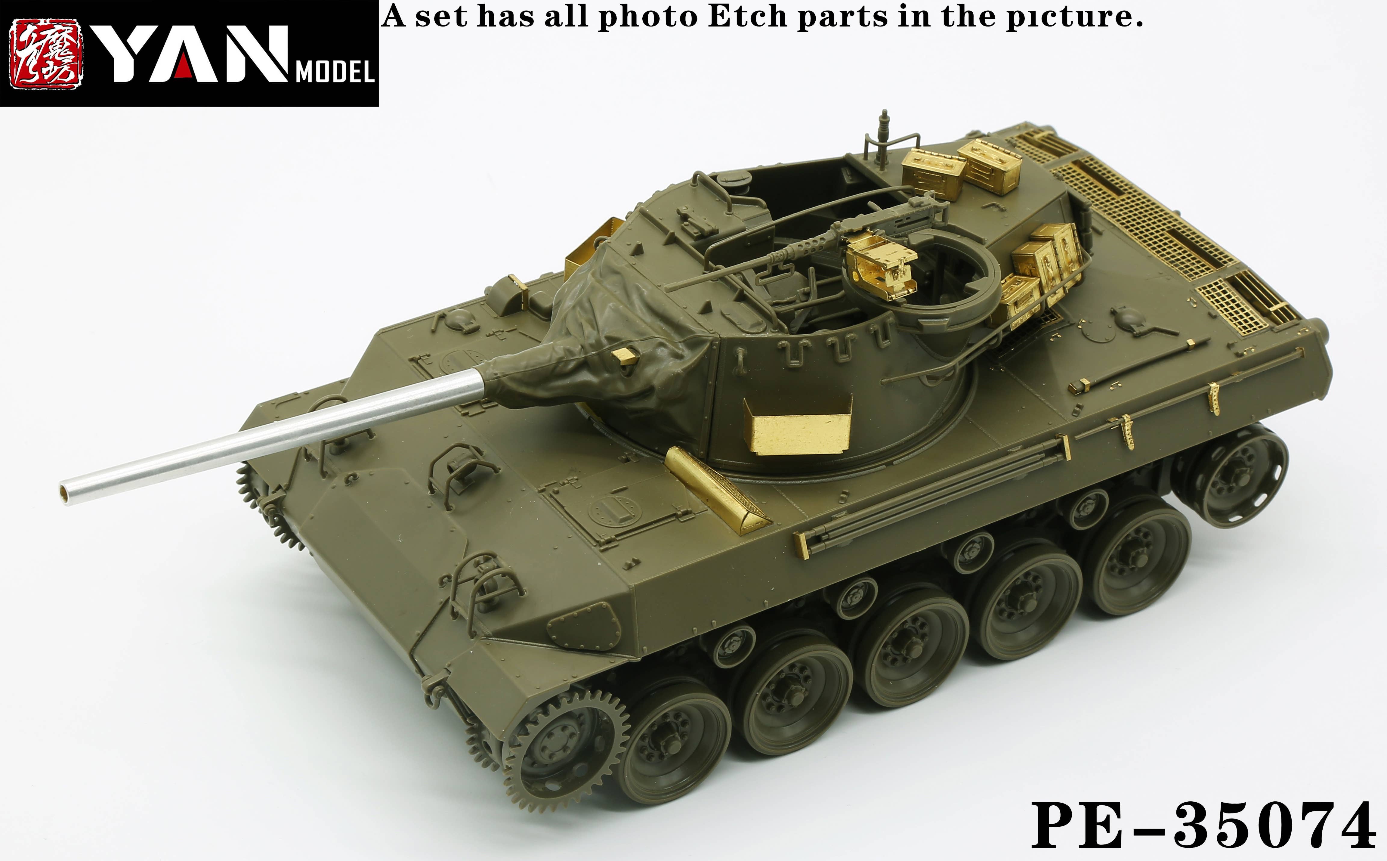 Exquisite goods online purchase 1/35 M18 Hellcat Etching Set Plastic