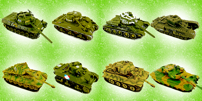 バトルフィールド 世界の戦車コレクション 1Box 10pcs