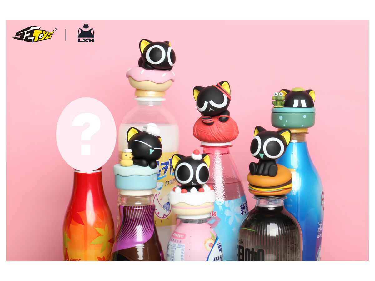 52TOYS CandyBOX 羅小黒 ボトルキャップシリーズ 1 1Box 8pcs