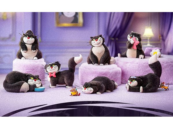 52TOYS いたずら猫 ルシファー BLINDBOX シンデレラ ディズニー