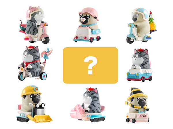 52TOYS CANDYBOX 吾皇巴扎黒 安全運転シリーズ 1Box 8pcs | HLJ.co.jp