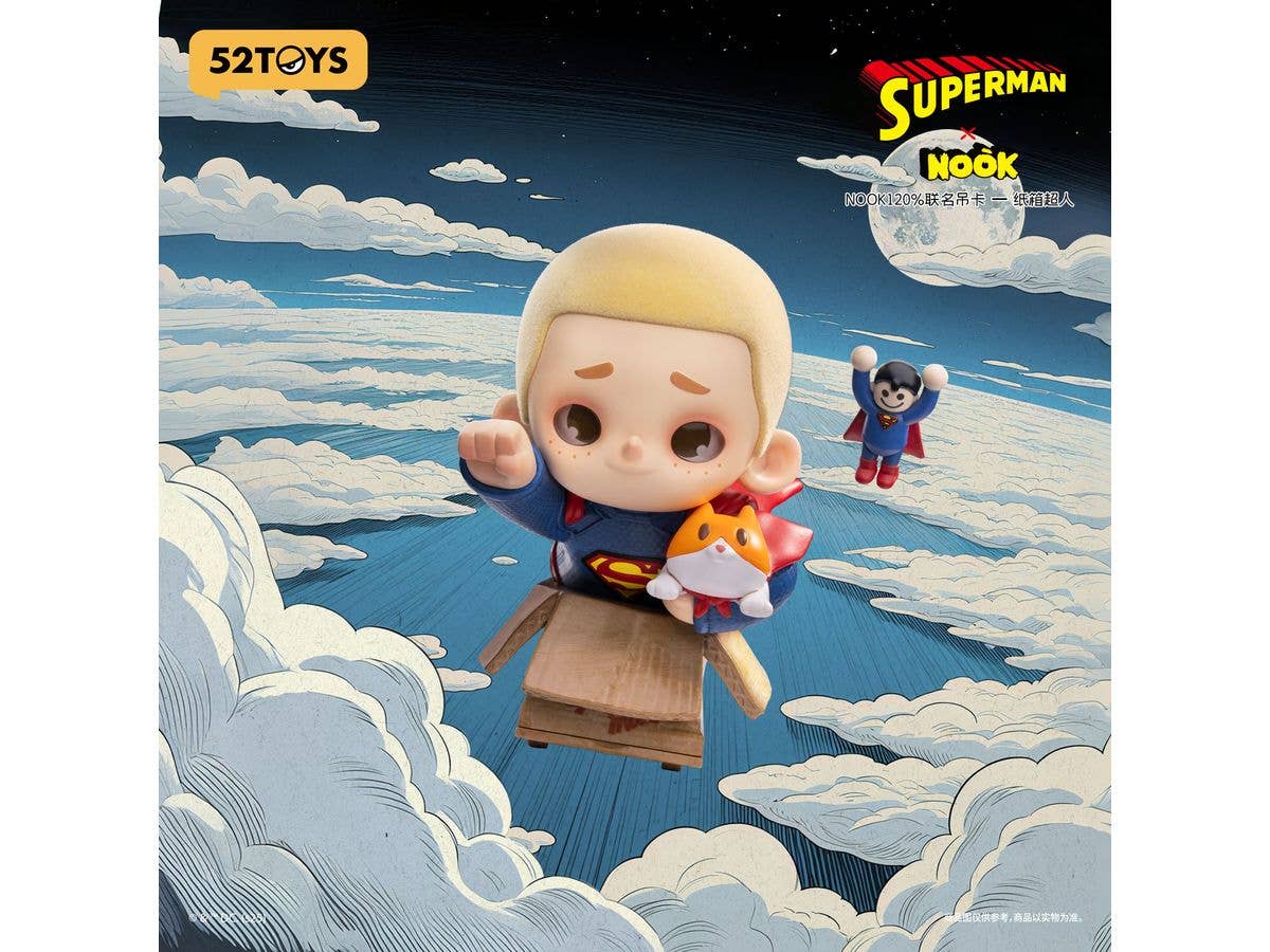 NOOK スーパーマン 120パーセント コラボ限定版 おもちゃ箱のスーパーヒーロー