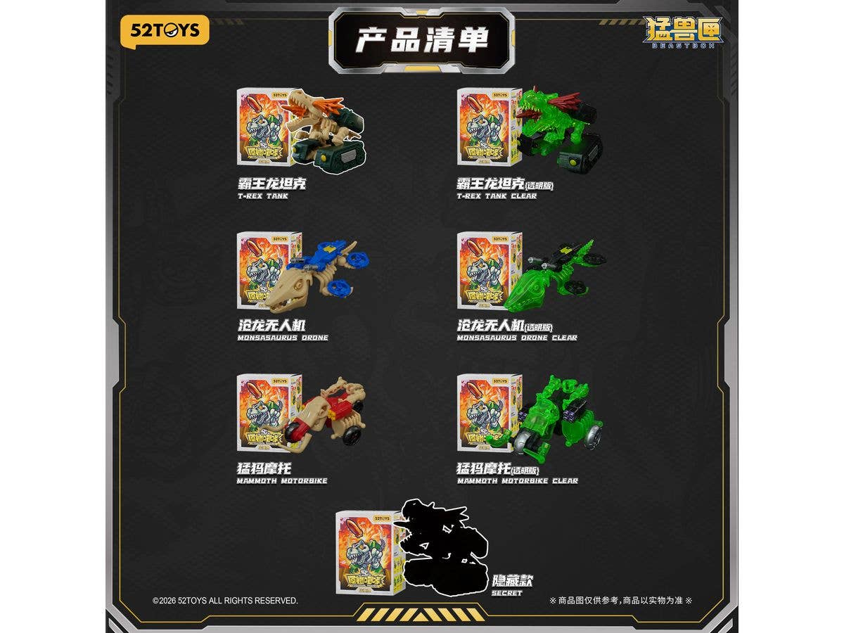 BLINDBOX BEASTBOX プライマル・ロア 1Box 6pcs