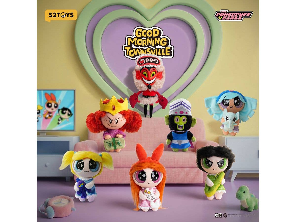 BLINDBOX パワーパフガールズ グッド・モーニング・タウンズヴィル ぬいぐるみストラップ 1Box 6pcs