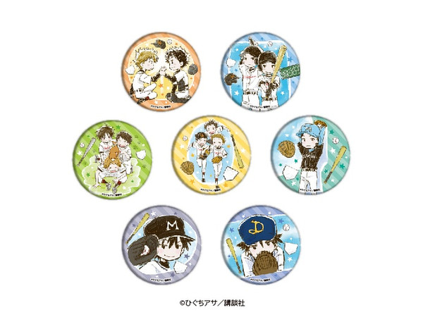 缶バッジ おおきく振りかぶって 01/(グラフアート) 1Box 7pcs