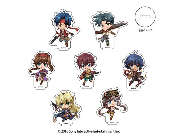 アクリルぷちスタンド ワイルドアームズ ミリオンメモリーズ 01/(ミニキャラ) 1Box 7pcs