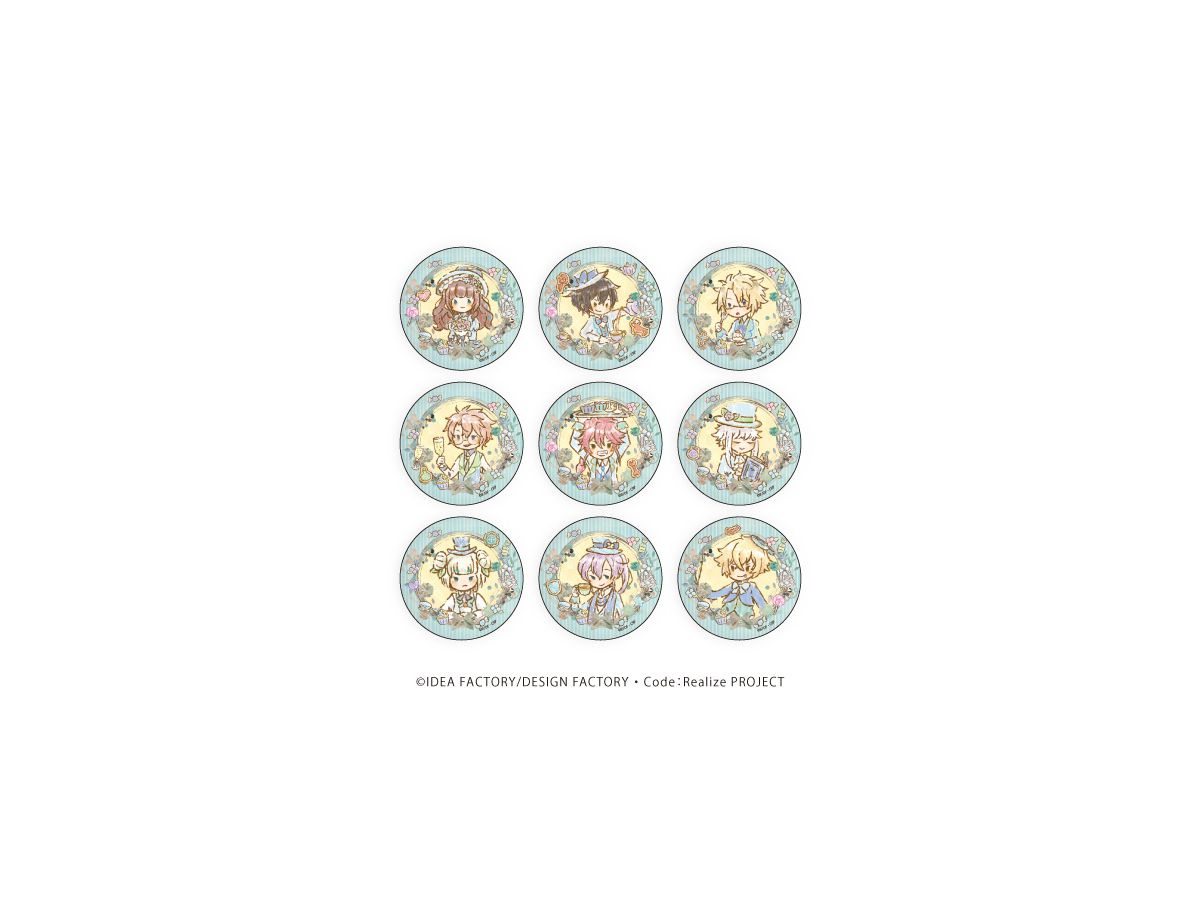 Coderea -創世の姫君- 缶バッジ 02/メルヘンVer. グラフアート 1Box 9pcs