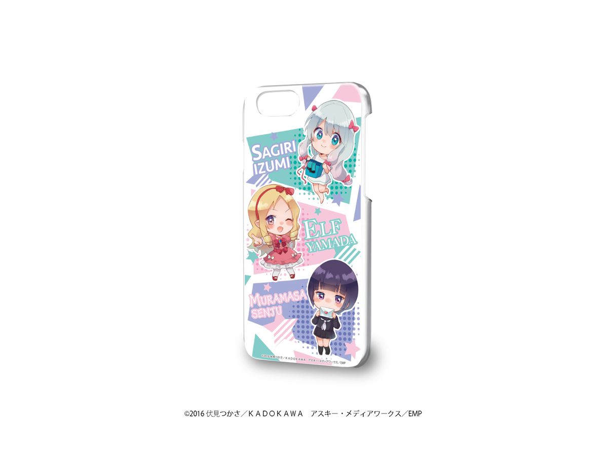 ハードケース(iPhone6/6s/7/8兼用) エロマンガ先生 01/集合デザイン (ミニキャラ)