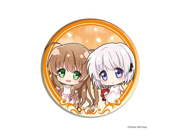 缶バッジ Rewrite 01/神戸小鳥 & 篝 (ミニキャラ)