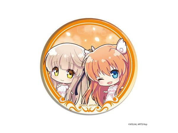 缶バッジ Rewrite 02/鳳ちはや & 千里朱音 (ミニキャラ)