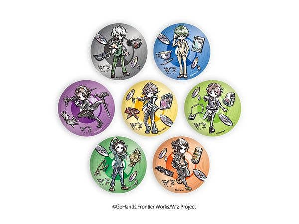 缶バッジ W'z 01/(グラフアート) 1Box 7pcs