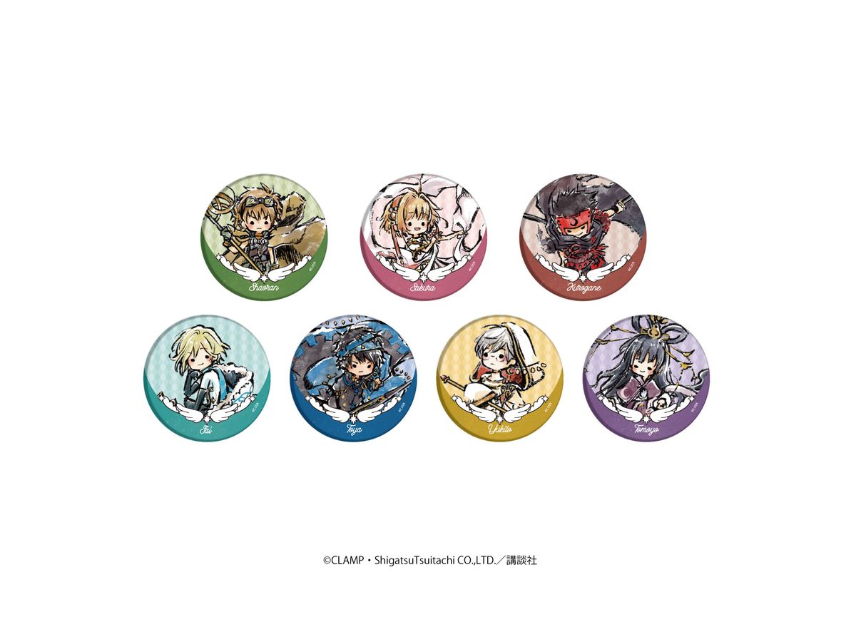 缶バッジ ツバサ-RESERVoir CHRoNiCLE- 01 1Box 7pcs
