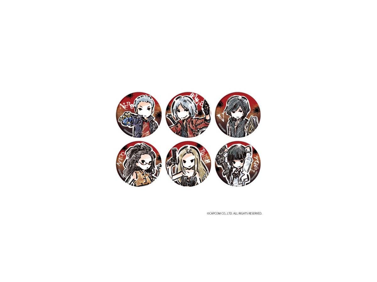 缶バッジ デビル メイ クライ 5 01/(グラフアート) 1Box 6pcs