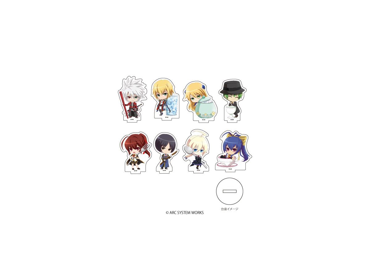 アクリルぷちスタンド BLAZBLUE 01/(フォトきゃら) 1Box 8pcs