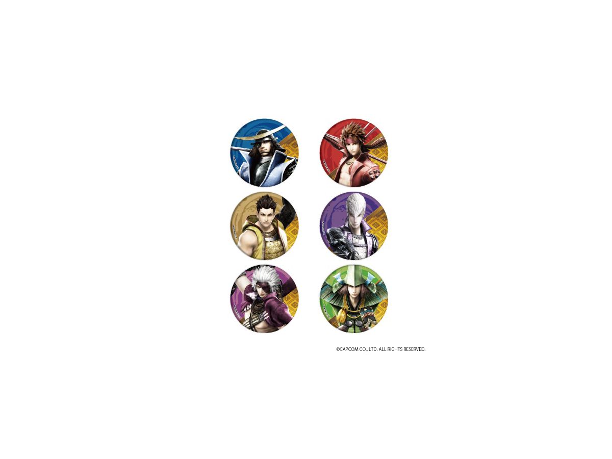 缶バッジ 戦国BASARA 01 1Box 6pcs
