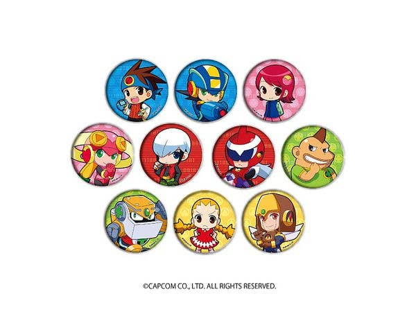 缶バッジ ロックマン エグゼ 02/(ミニキャラ) 1Box 10pcs