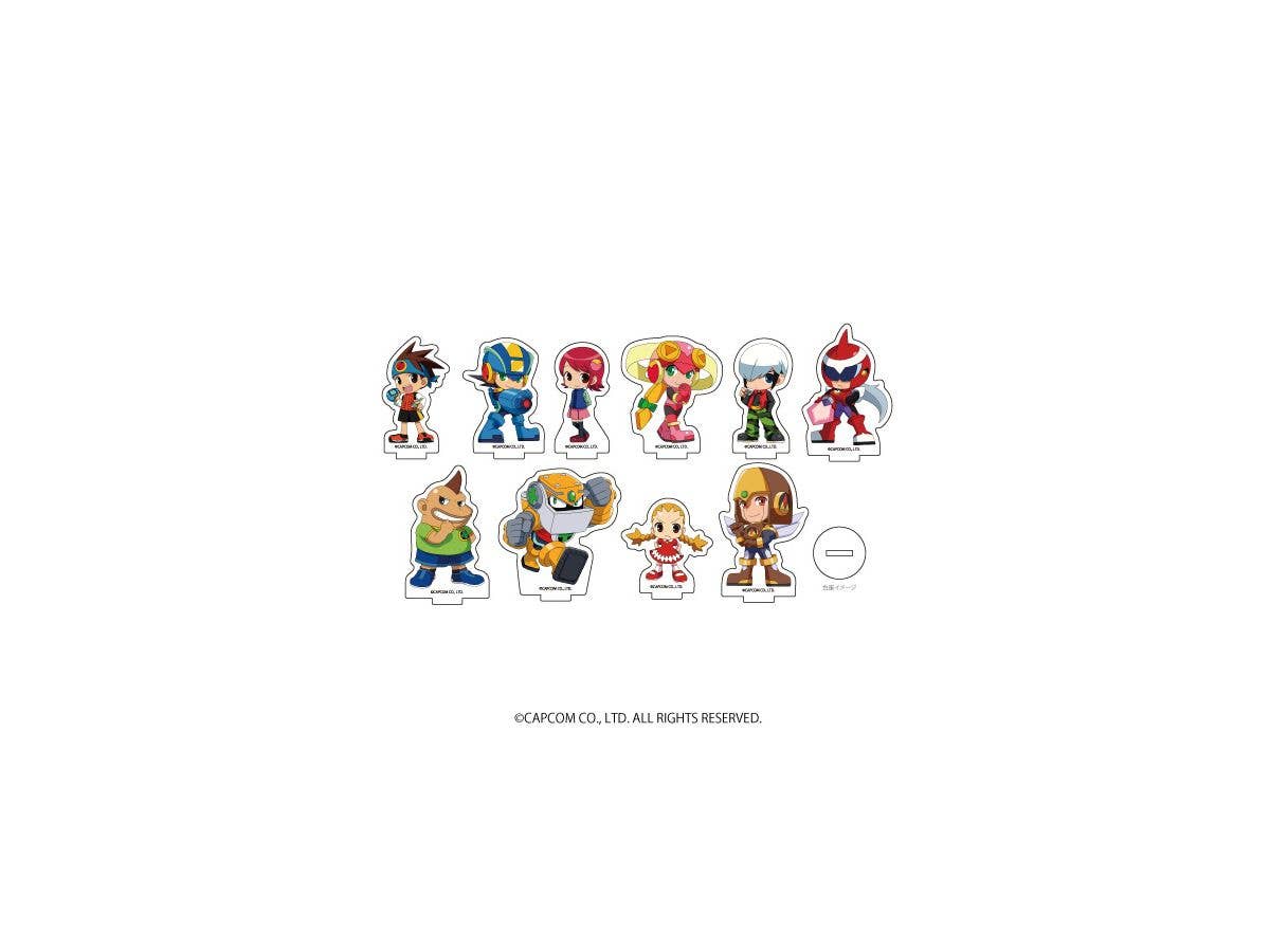 アクリルぷちスタンド ロックマン エグゼ 01/(ミニキャラ) 1Box 10pcs