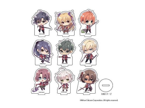 アクリルぷちスタンド 英雄伝説 閃の軌跡 01/(ミニキャラ) 1Box 9pcs