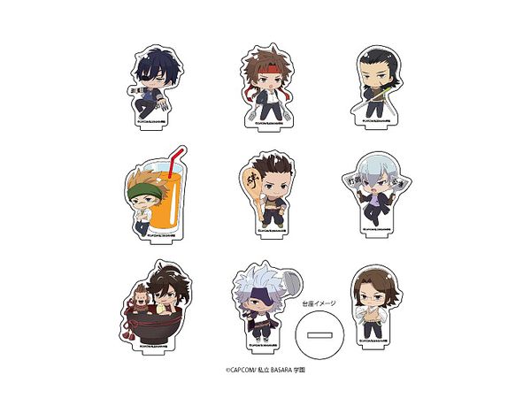 アクリルぷちスタンド 学園BASARA 01/(フォトきゃら) 1Box 9pcs