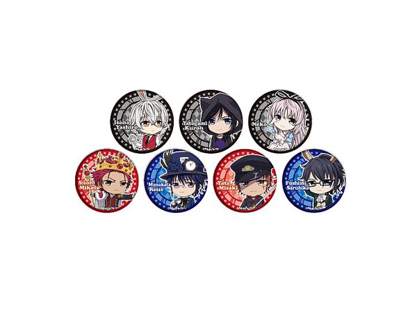 缶バッジ K SEVEN STORIES 04/アリスver. (ミニキャラ) 1Box 7pcs