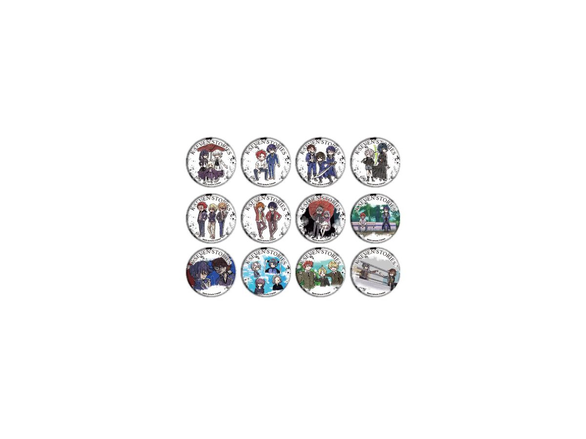缶バッジ K SEVEN STORIES 03/(グラフアート) 1Box 12pcs