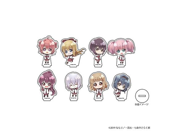 アクリルぷちスタンド ゆるゆり、 01/(ミニキャラ) 1Box 8pcs