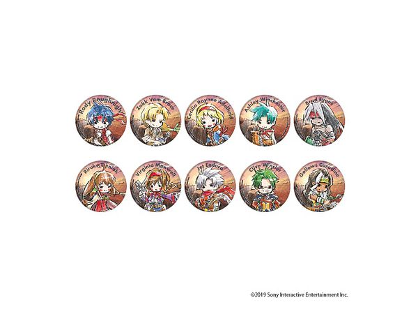 缶バッジ ワイルドアームズ ミリオンメモリーズ 03 (グラフアート) 1Box 10pcs