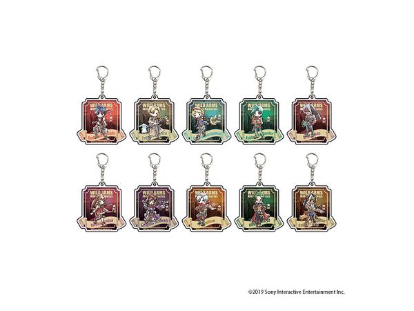 アクリルキーホルダー ワイルドアームズ ミリオンメモリーズ 02 1Box 10pcs