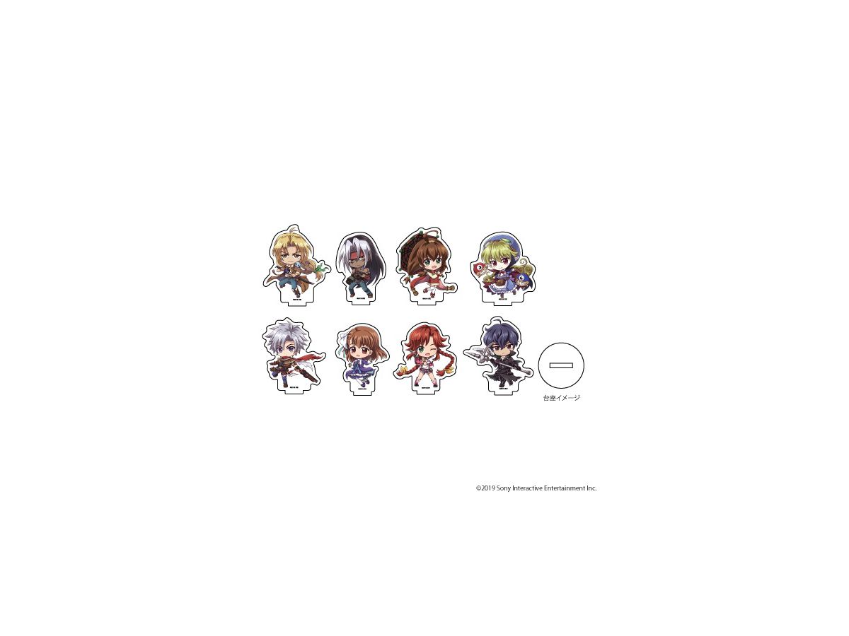 アクリルぷちスタンド WAMM 02 (ミニキャラ) 1Box 8pcs