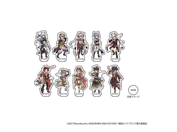 アクリルぷちスタンド 戦刻ナイトブラッド 02/(グラフアート) 1Box 10pcs