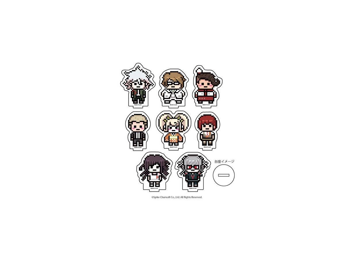 アクリルぷちスタンド ダンガンロンパ1・2 Reload 04/ドット絵 1Box 8pcs