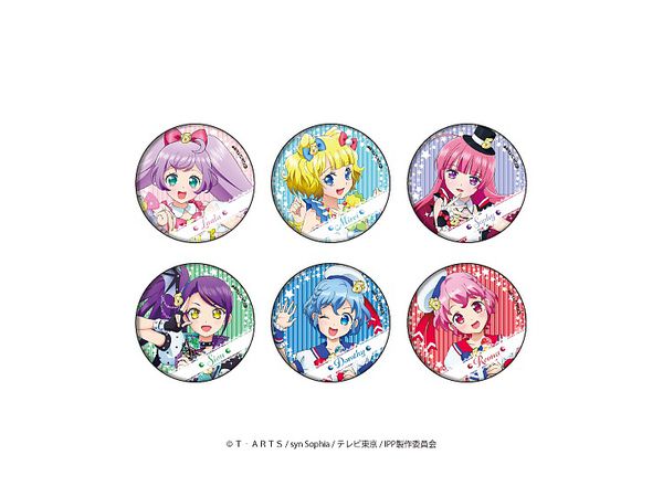 缶バッジ プリパラ 5周年 01/1Box 6pcs