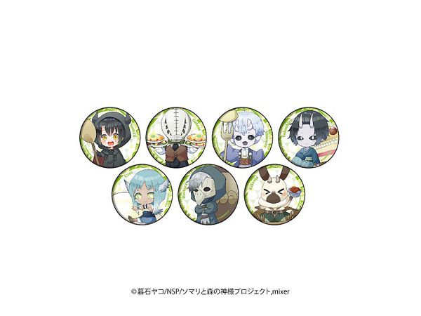 缶バッジ ソマリと森の神様 02/(フォトきゃら) 1Box 7pcs