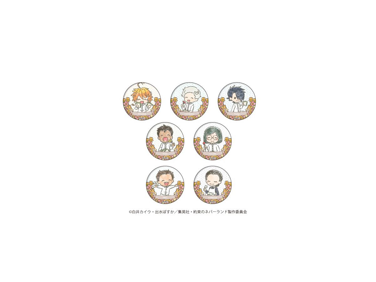 缶バッジ 約束のネバーランド 07/ピクニックver. (グラフアート) 1Box 7pcs