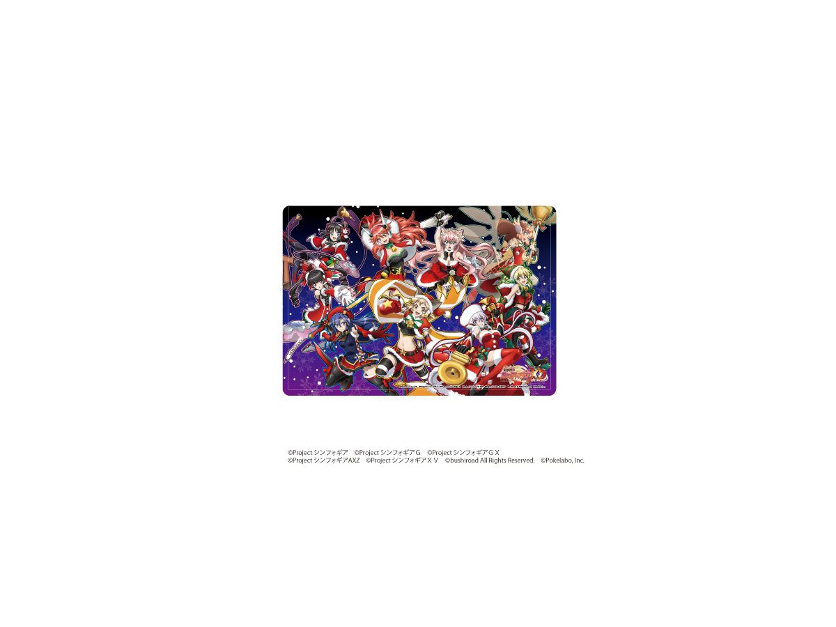キャラクリアケース 戦姫絶唱シンフォギアXD UNLIMITED 01/クリスマス 集合デザイン