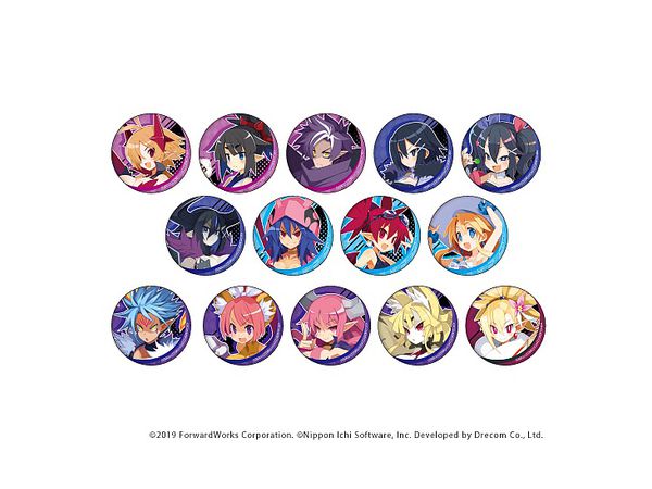 缶バッジ 魔界戦記ディスガイアRPG 02/1Box 14pcs