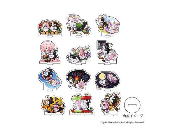 アクリルぷちスタンド ダンガンロンパシリーズ 01(ミニキャラ) 1Box 12pcs