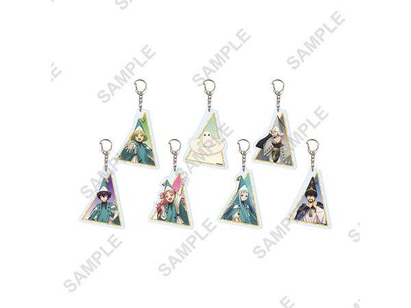 とんがり帽子のアトリエ: アクリルキーホルダー 01 公式イラスト 1Box 7pcs