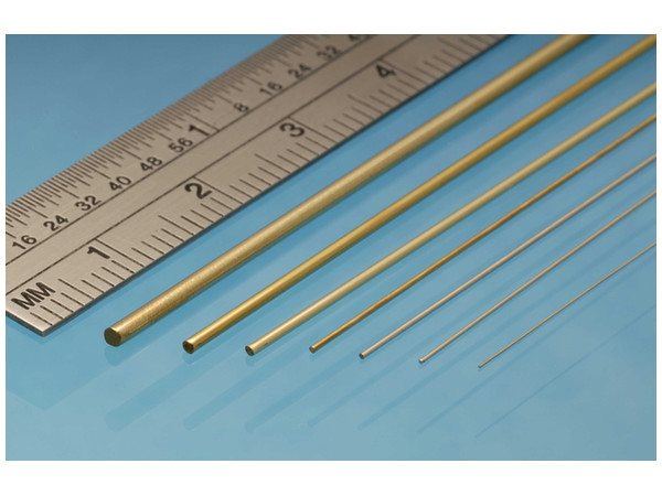 真ちゅう丸棒 1.0mm x 305mm