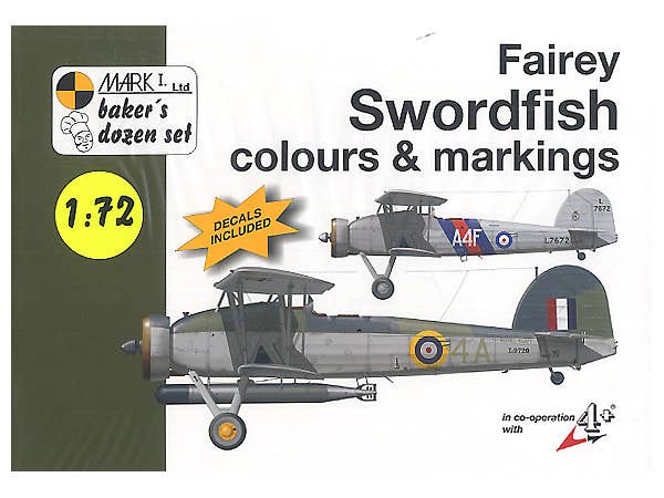 1/72 フェアリー ソードフィッシュ カラーズ & マーキング
