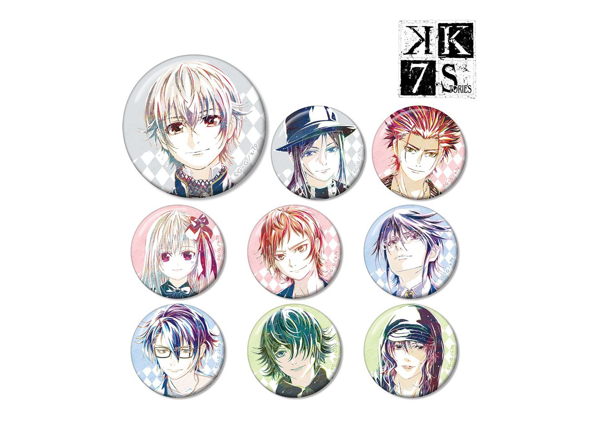 K SEVEN STORIES トレーディング Ani-Art 缶バッジ 1Box 9pcs