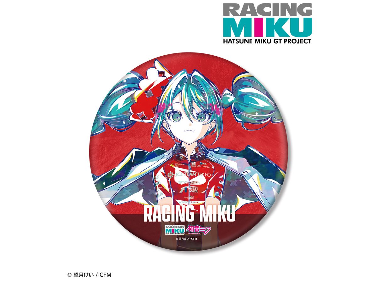 初音ミク GTプロジェクト: レーシングミク 2025Ver. Ani-Art BIG缶バッジ ver.C