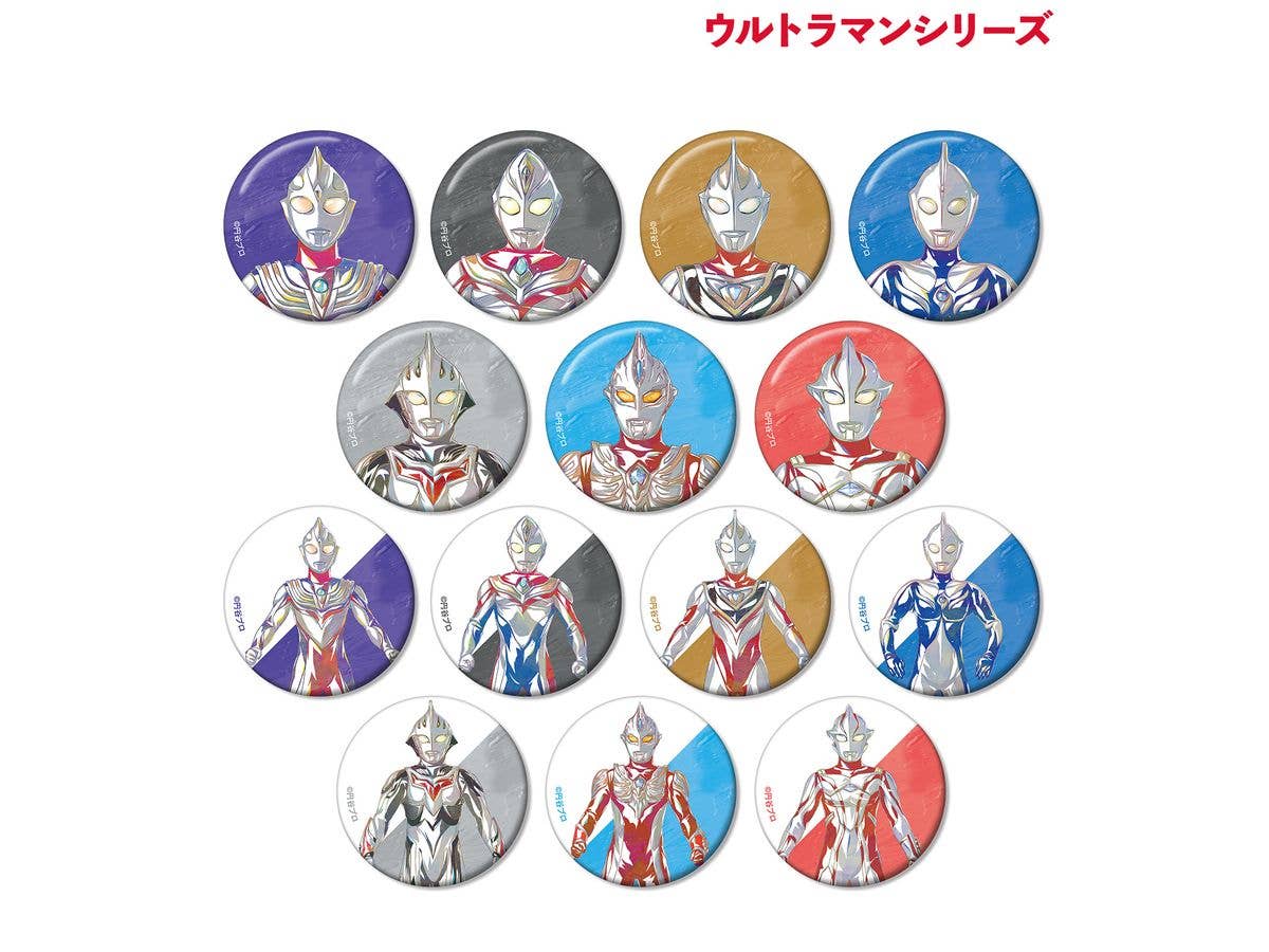 ウルトラマンシリーズ: トレーディング Ani-Art 缶バッジ 1Box 14pcs