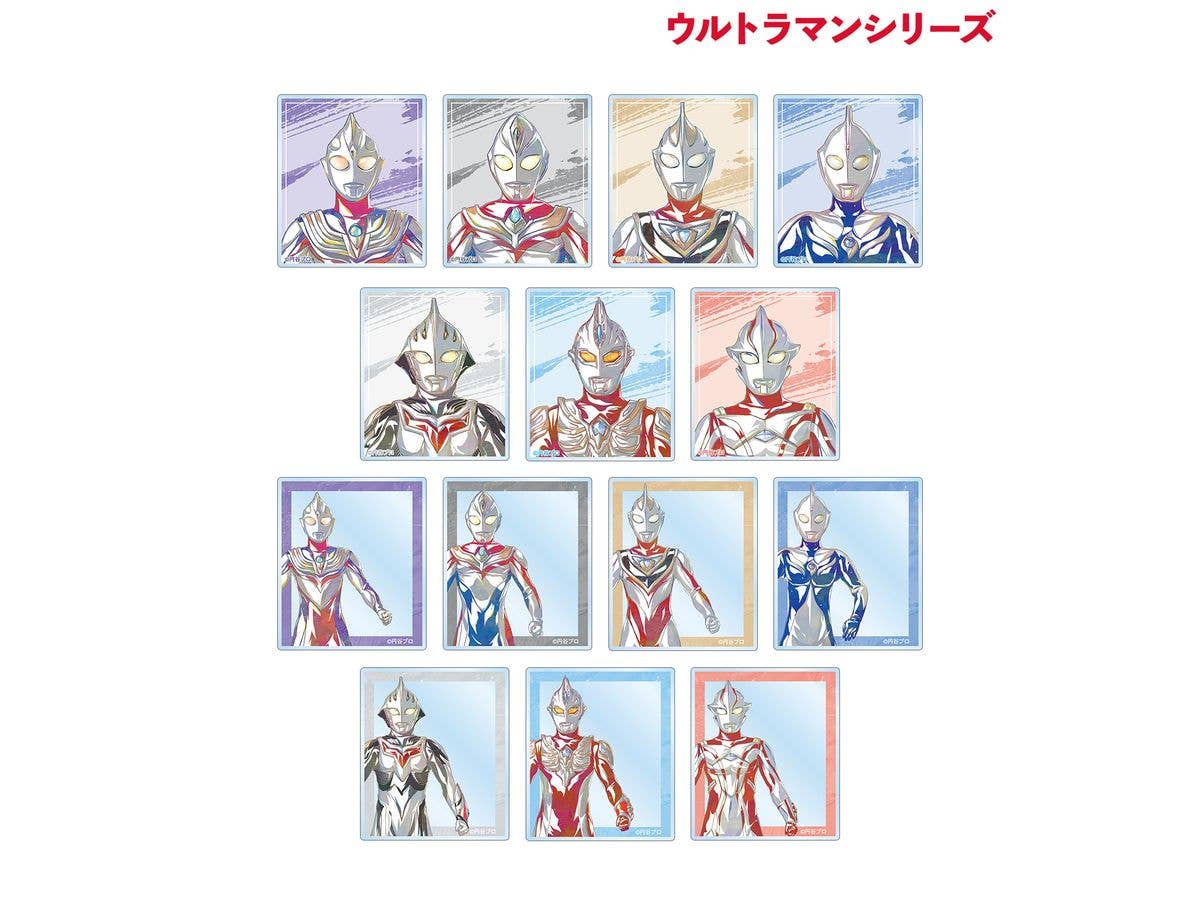 ウルトラマンシリーズ: トレーディング Ani-Art アクリルカード 1Box 14pcs