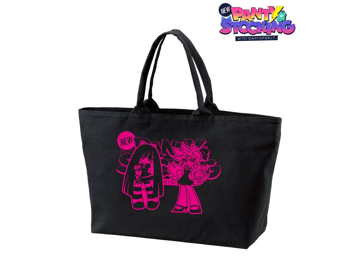 New PANTY & STOCKING with GARTERBELT: パンティ & ストッキング BIGジップトートバッグ
