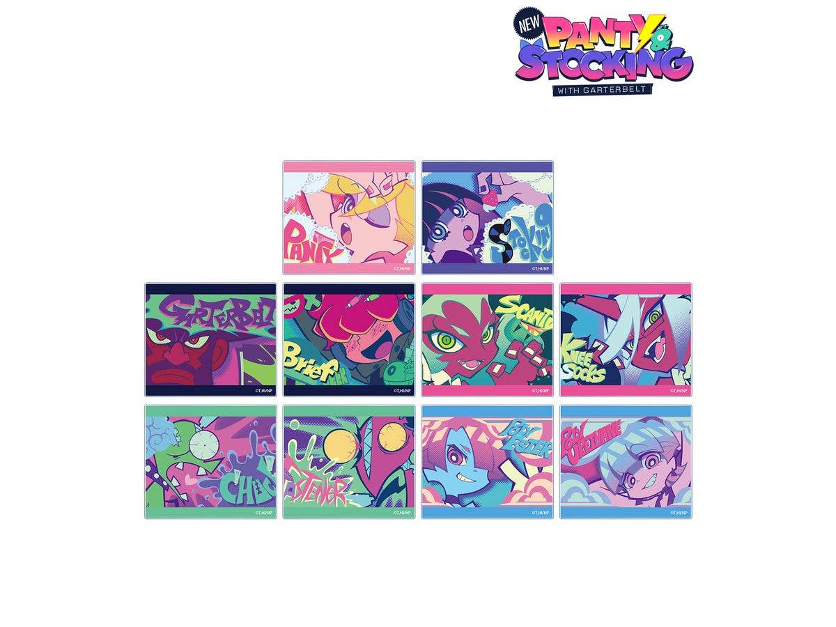 New PANTY & STOCKING with GARTERBELT: トレーディング場面写アクリルカード 1Box 10pcs