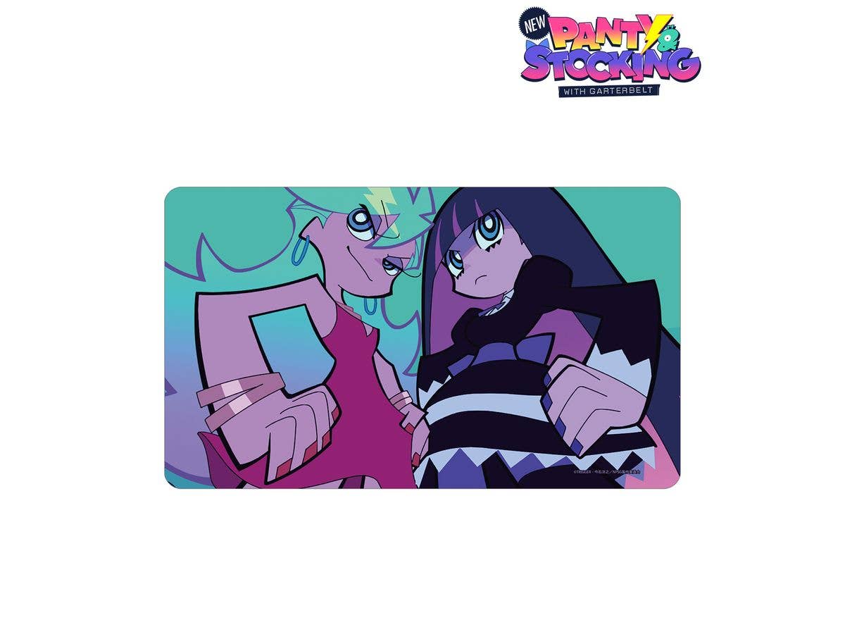 New PANTY & STOCKING with GARTERBELT: パンティ&ストッキング 場面写マルチデスクマット