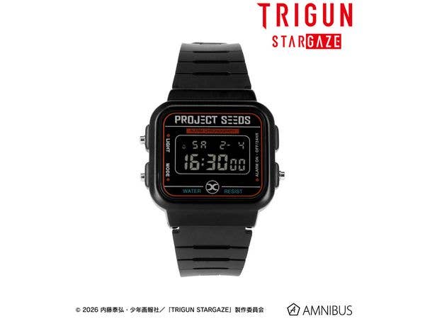 TVアニメ TRIGUN STARGAZE プロジェクトSEEDS デジタルウオッチ